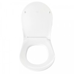 Pressalit Sway D2 Soft Close With Lift Off Top Fixing Toilet Seat & Cover White 994000-DF4999