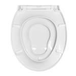 EuroShowers Multi PP Adult and Child Toilet Seat & Cover White 83030