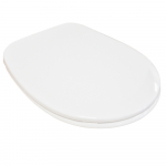 TC Bathrooms Lydia Standard Close Toilet Seat & Cover White - TCBHLY04