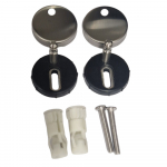 Moods Mimosa Soft Close Toilet Seat Hinge Set PJH1498