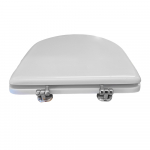Eos Simca Punto Wall Mounted Standard Close Toilet Seat & Cover Polyester Resin Colour Option S493P18/C