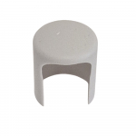 Duravit Plastic Damper Housing Caps Only Light Grey 1004440000