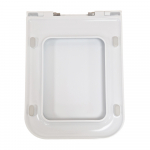 Azzurra Build Thin Soft Close Toilet Seat & Cover White BUI1800/F