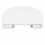 Lecico Duke Soft Close Quick Release Skinny Toilet Seat & Cover White STWHDS1SC