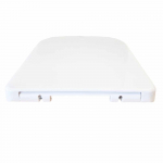 Aura Nelio Soft Close Toilet Seat & Cover White 404-8081