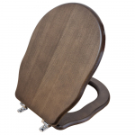 Hidra Ellade Standard Close Toilet Seat & Cover Walnut DZ