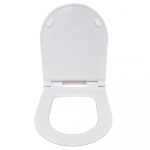 BagnoDesign Koy Slim Soft Close Toilet Seat And Cover White BDS-KOY-330S-C-WH