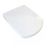 Homebase Navassa Toilet Seat & Cover With Soft Closure ULCASEATSC-White