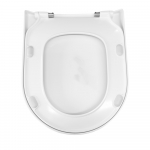 Pressalit Comfort D2 Soft Close With Lift-Off Top Fixing Toilet Seat & Cover Black 1050111-DK3999