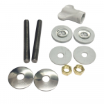Pressalit Bottom Fix Toilet Seat Hinge Set BZ5999
