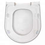 Villeroy & Boch Subway 2.0 Soft Closing Quick Release Toilet Seat & Cover White 9M68S101