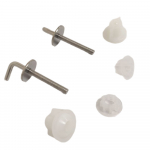 Gala Street Standard Close Toilet Seat Hinge Set 5420000