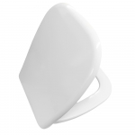 Pressalit Code Standard Close Bottom Fixing Toilet Seat & Cover White 778000-DD8999