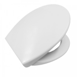 Pressalit 718 Soft Close & Lift Off Bottom Fixing Toilet Seat & Cover White 718000-D59999