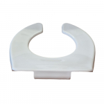 Carrara & Matta 15SS Universal P Toilet Seat Only White 108040000