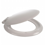 Celmac Sonata Standard Close Toilet Seat & Cover With Top Fix Stainless Steel Hinge White SSO15WH
