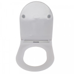 Bauhaus Kai X Soft Close Thin Toilet Seat & Cover White KL6205W