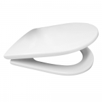 Pressalit Objecta D Standard Close Bottom Fixing Toilet Seat & Cover White 172011-BR7999