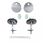 Carrara & Matta Silent Soft Close Quick Release Duroplast Toilet Seat & Cover White 100116000