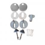 EuroShowers Rainbow Soft Close Toilet Seat & Cover Denim 84300