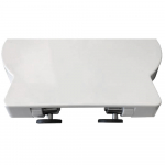 EuroShowers Round Soft Close Quick Release Toilet Seat & Cover White 87360
