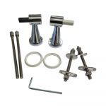 Keramag Citterio Soft Close Toilet Seat Hinge Set 598036000