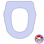 Duravit Old Orchidee Standard Close Replacement Toilet Seat & Cover Lacquered Wood CH-DUR-ORC