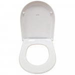 Duravit Qatego Soft Close Quick Release Toilet Seat & Cover White 0027490000