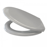 EuroShowers Rainbow Soft Close Toilet Seat & Cover Light Grey 84320