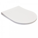 Vitra Integra Round Slim Soft Close Toilet Seat & Cover White 110-003-009