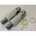 Ideal Standard Jasper Morrison Soft Close Toilet Seat Damper Set Stainless Steel Cap Pre 2010 EV26667