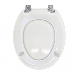 Bemis Vegas Standard Close STA-TITE Toilet Seat & Cover White 4403CPT000
