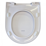 Geberit Acanto Soft Close Toilet Seat and Cover White 500.660.01.2