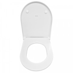 Duravit D-Neo Standard Close Quick Release Toilet Seat and Cover White 0021610000