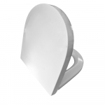 Porcelanosa Acro Compact Soft Close Toilet Seat & Cover White 100253386