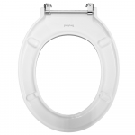 Twyford Avalon Standard Close Toilet Seat Ring Only White AV7886WH