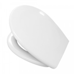 Pressalit 716 Standard Close Bottom Fixing Toilet Seat & Cover White 716000-D97999