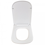 Cersanit Caspia Slimline Soft Close Toilet Seat & Cover White K98-0145