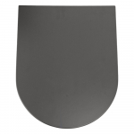Imex Ceramics Arco Soft Close Wrapover Quick Release Duraplus Toilet Seat & Cover Matt Black SSW1088SCQRBL