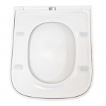 Rak Ceramics Series 600 Soft Close Quick Release Toilet Seat & Cover White RAKSEAT014