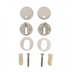 Imex Ceramics Xcite Soft Close Wrapover Quick Release Duraplus Toilet Seat & Cover White ESSL10100SCQR