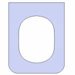 Dolomite Ebla Bespoke Made Standard Close Toilet Seat & Cover Lacquered Wood Colour Options CH-DOL-EBL