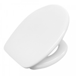 Pressalit T 2 Standard Close Bottom Fixing Toilet Seat & Cover White 316000-UN3999