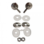 Duravit D-Code Compact Toilet Seat Hinge Set 0061391099