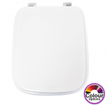 Tenax Alfana Standard Close Toilet Seat & Cover Polyester Resin Colour Option S483P01/A