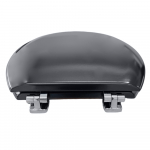 Choice Universal PRO Standard Close Toilet Seat & Cover With Metal Hinge Black CH.4100CP-BLACK