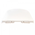 Kartell K-VIT Soft Close Quick Release Wrapover D Toilet Seat And Cover White SEA101D