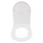 RAK Resort Maxi Slim Soft Close Quick Release Toilet Seat & Cover White RAKSEAT013
