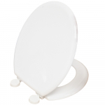 Bemis Austin Standard Close Toilet Seat & Cover White 7500AR000