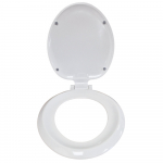 Twyford Delphic Standard Close Toilet Seat and Cover White ST6882WH